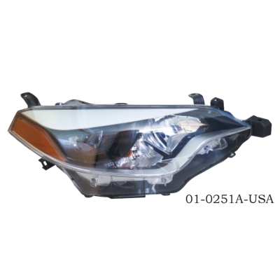 Auto Head Lamp Replacement For Corolla 2014(USA TYPE)